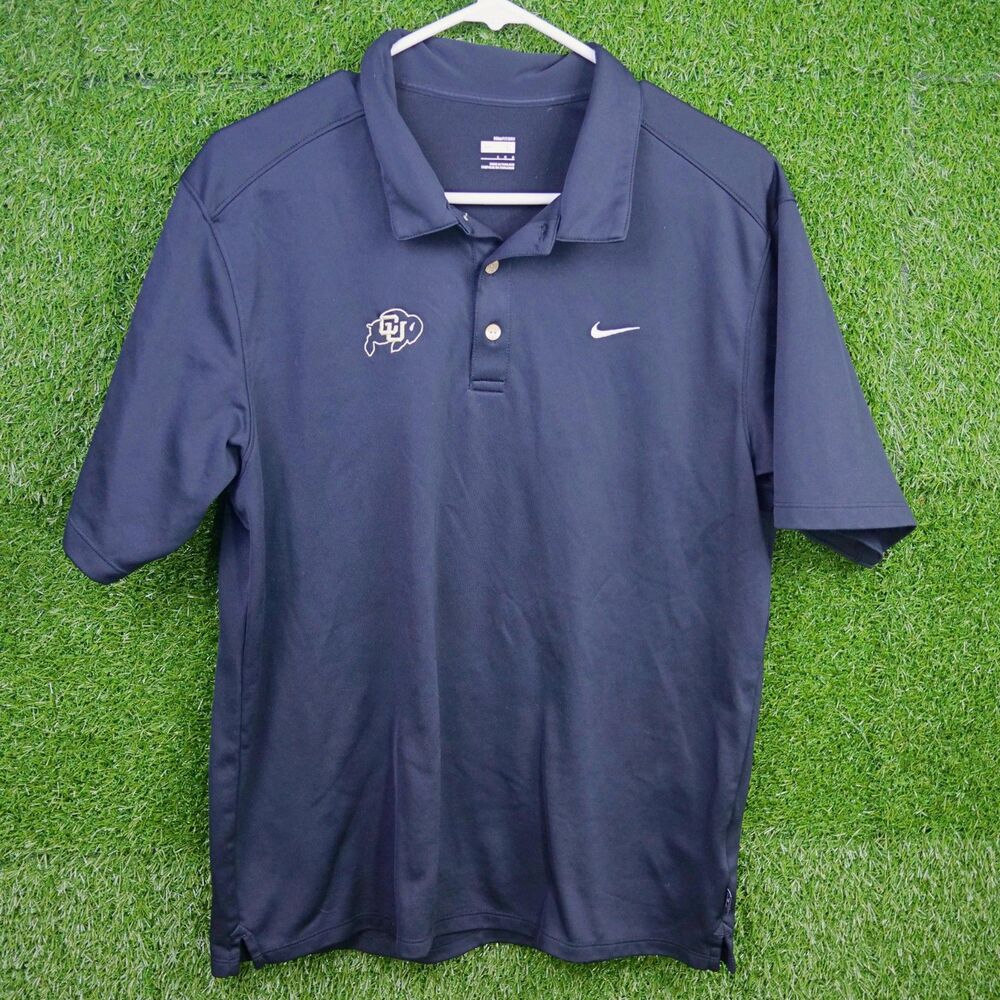Nike Dri-FIT Colorado Buffalos Polo Shirt - Women's Size L
